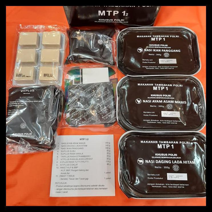 

Ready Ransum Mtp1⁴ Makanan Tambahan Polri Nasi Kaleng Nasi Siap Saji Makanan Instan Kaleng