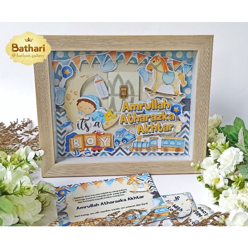 

BINGKAI POPUP3D SCRAPBOOK FRAME 8R 20x25cm