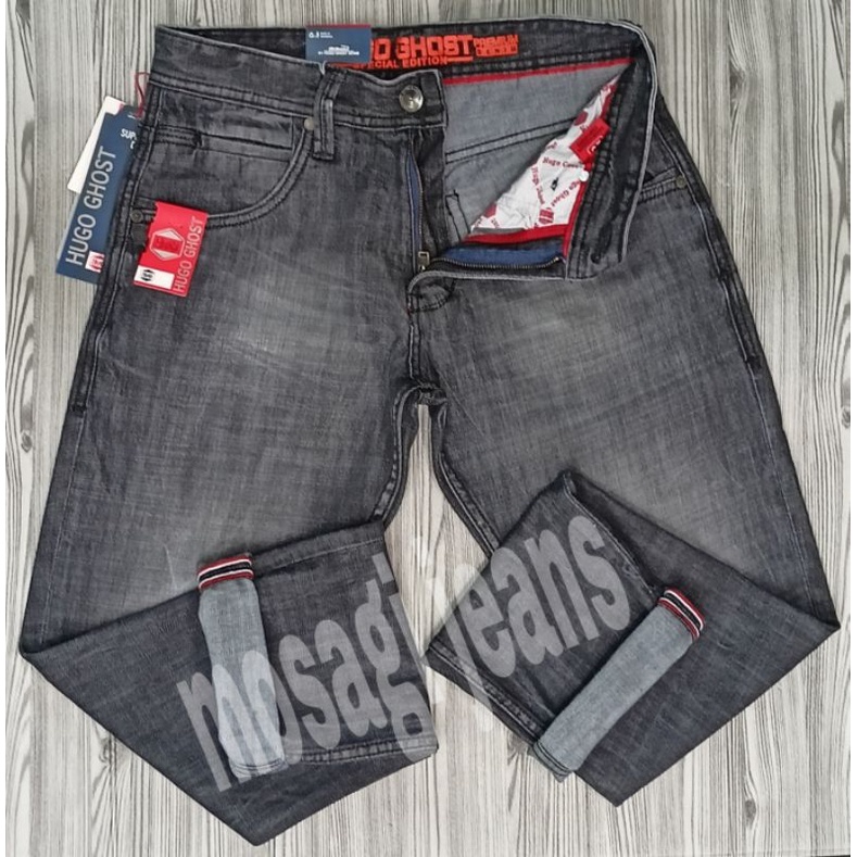 CELANA PANJANG JEANS RING  HUGOGHOST PREMIUM