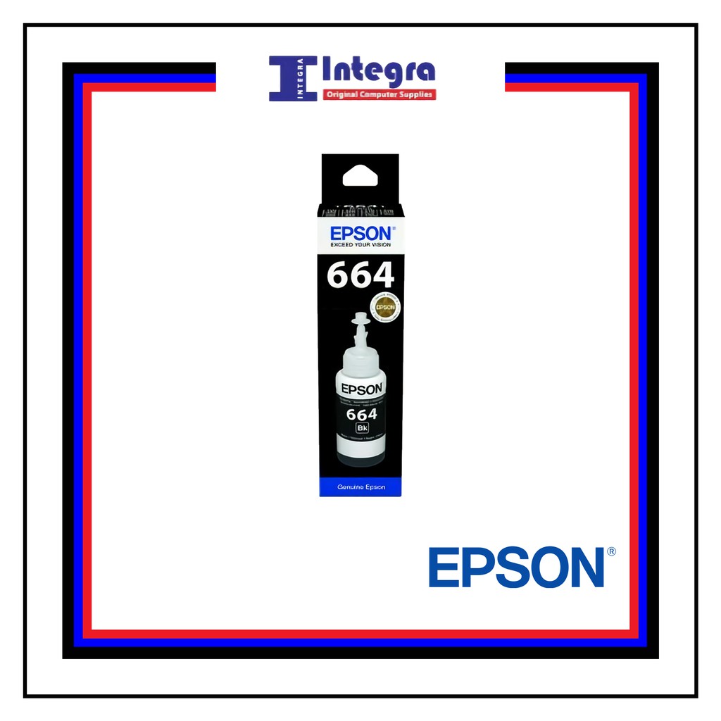 Tinta Epson 664 Black Original