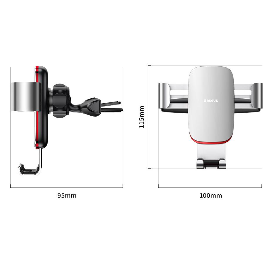 Baseus Holder Handphone dengan Slot CD untuk Mobil