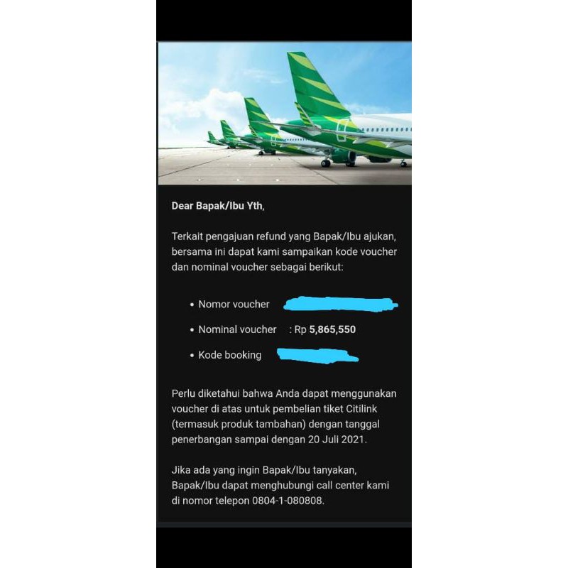 Jual VOUCHER EMD CITILINK Shopee Indonesia