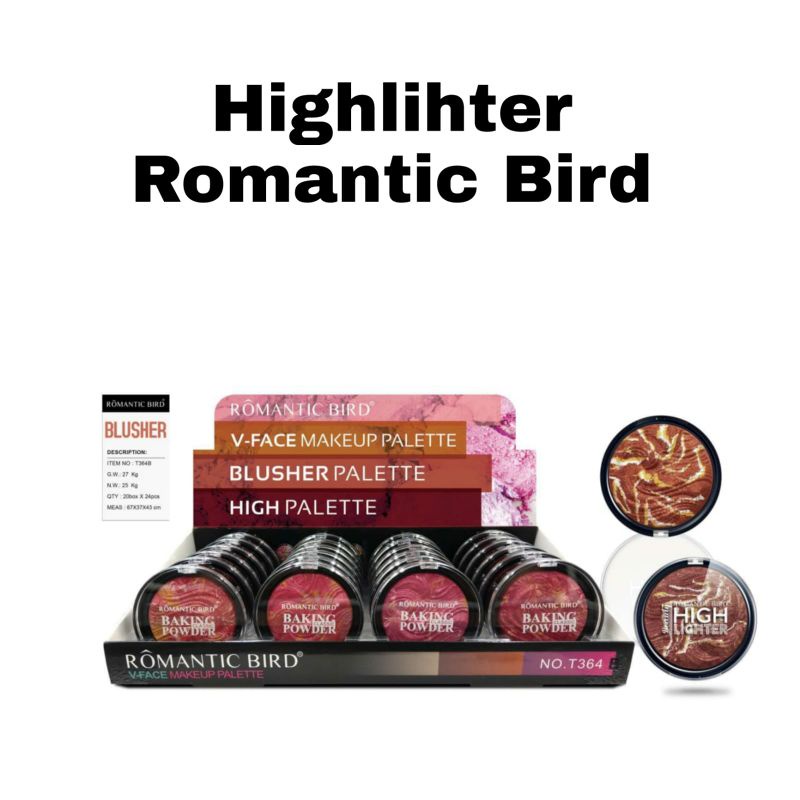HIGHLITER ANNA ROSE / Highlight annarose /romantic bird