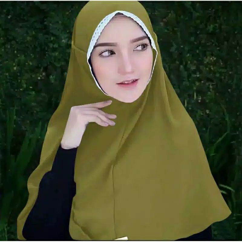 Bergo Hijab Maryam Renda Diamon