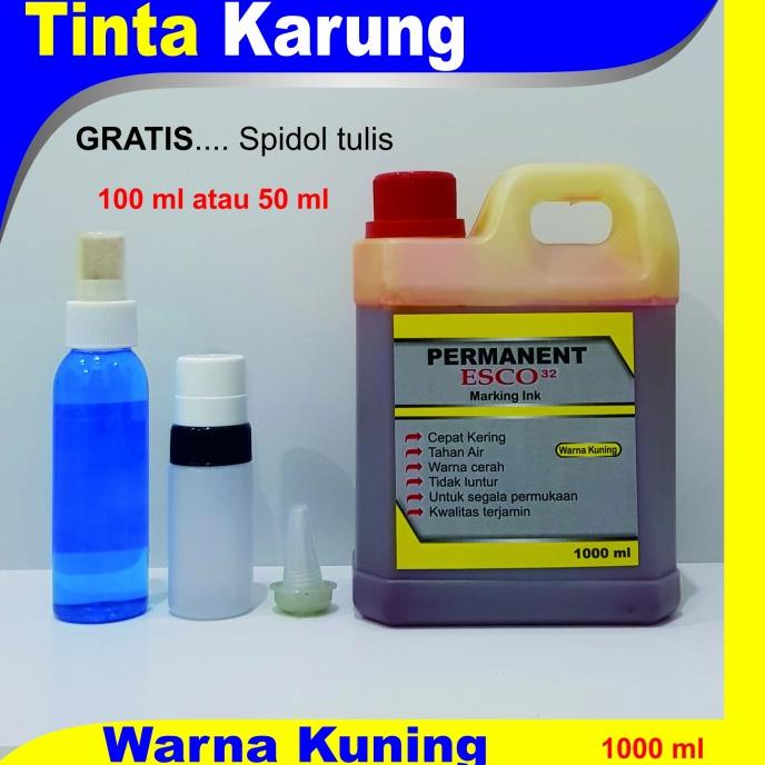 

=====] Tinta karung esco/tinta permanen karung kuning