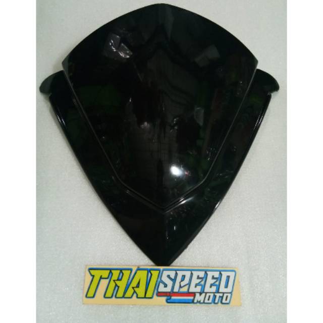 VISOR TGP HITAM KILAT VARIO125OLD (PERTAMA)
