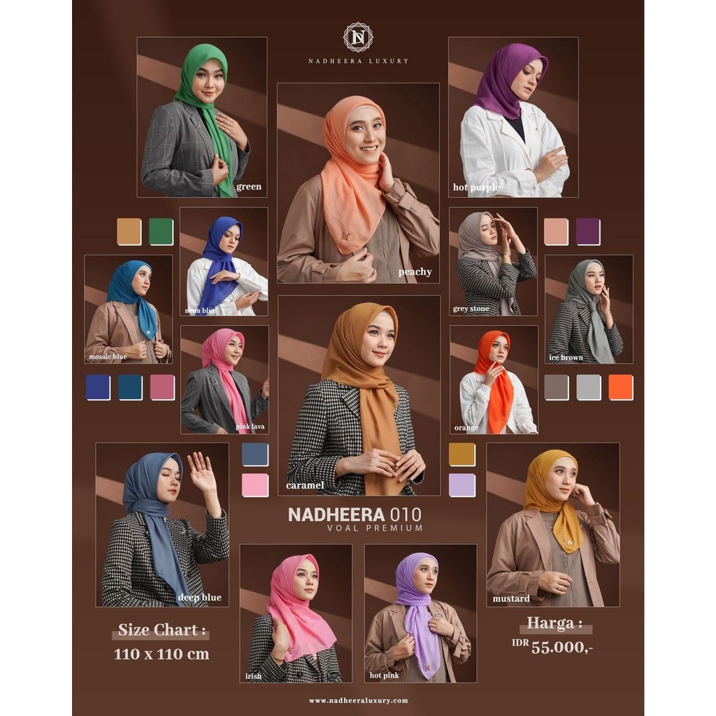Nadheera Hijab 010 Series