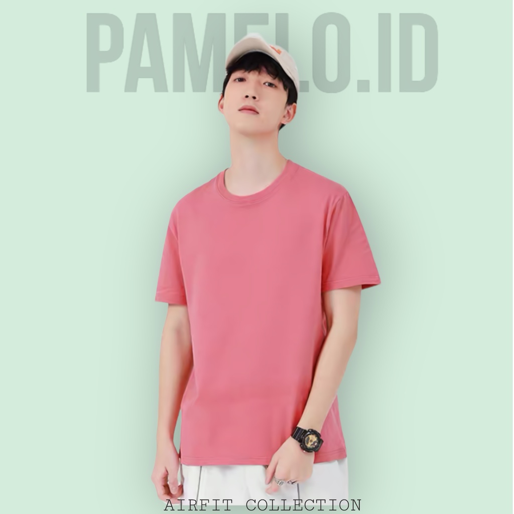 Pamelo id Kaos Airfit/Kaos Oblong/Tshirt unisex/Kaos Distro Unisex/Baju oblong/Korea style