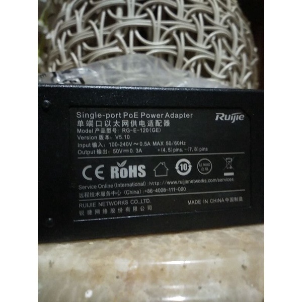 Poe ruijie poe AP Ruijie poe Ruijie 50v