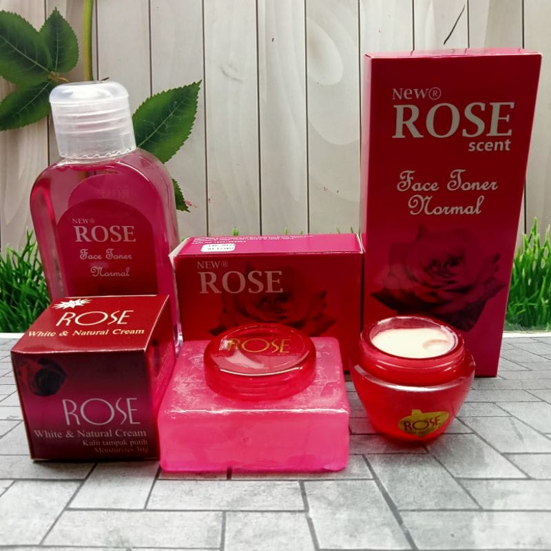 PAKET CREAM ROSE 3IN1 / TERSEDIA PILIHAN PLUS TONER ATAU SERUM / SILAHKAN PILIH SESUAI KEBUTUHAN