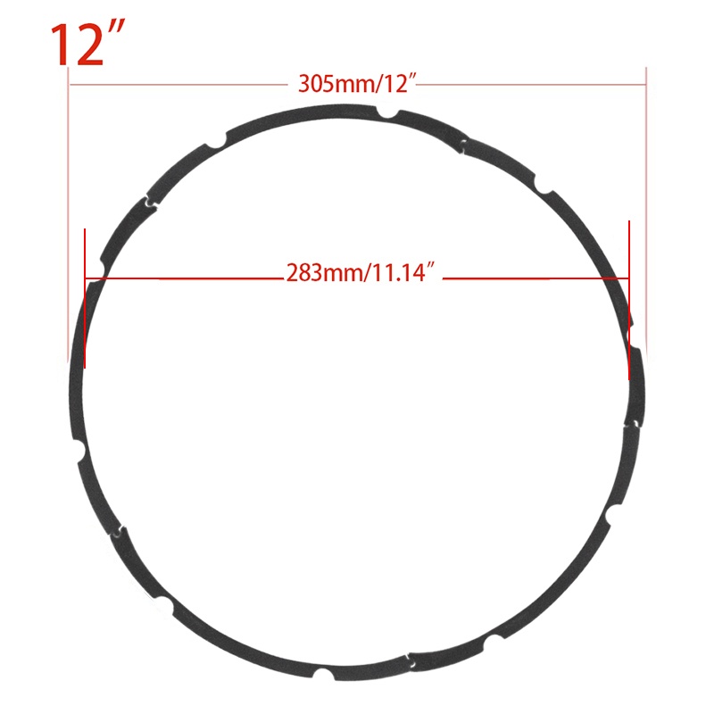 Vivi Ring Gasket Speaker Surround Bahan Busa Untuk Reparasi