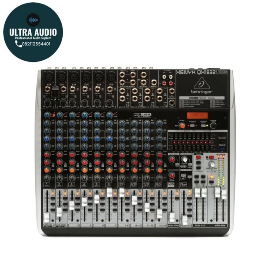 Behringer XENYX QX-1832USB / QX1832USB / QX 1832 USB / QX1832 USB / QX 1832USB Mixer ORIGINAL