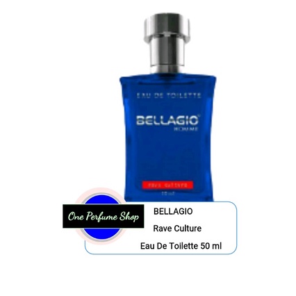 Parfum Bellagio Edt Rave Culture 50ml Merah