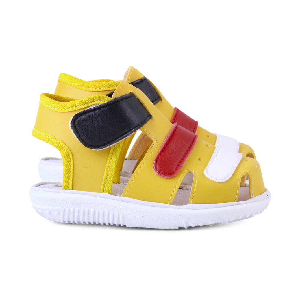 sepatu anak unisex bunyi cit kuning AI KUNING