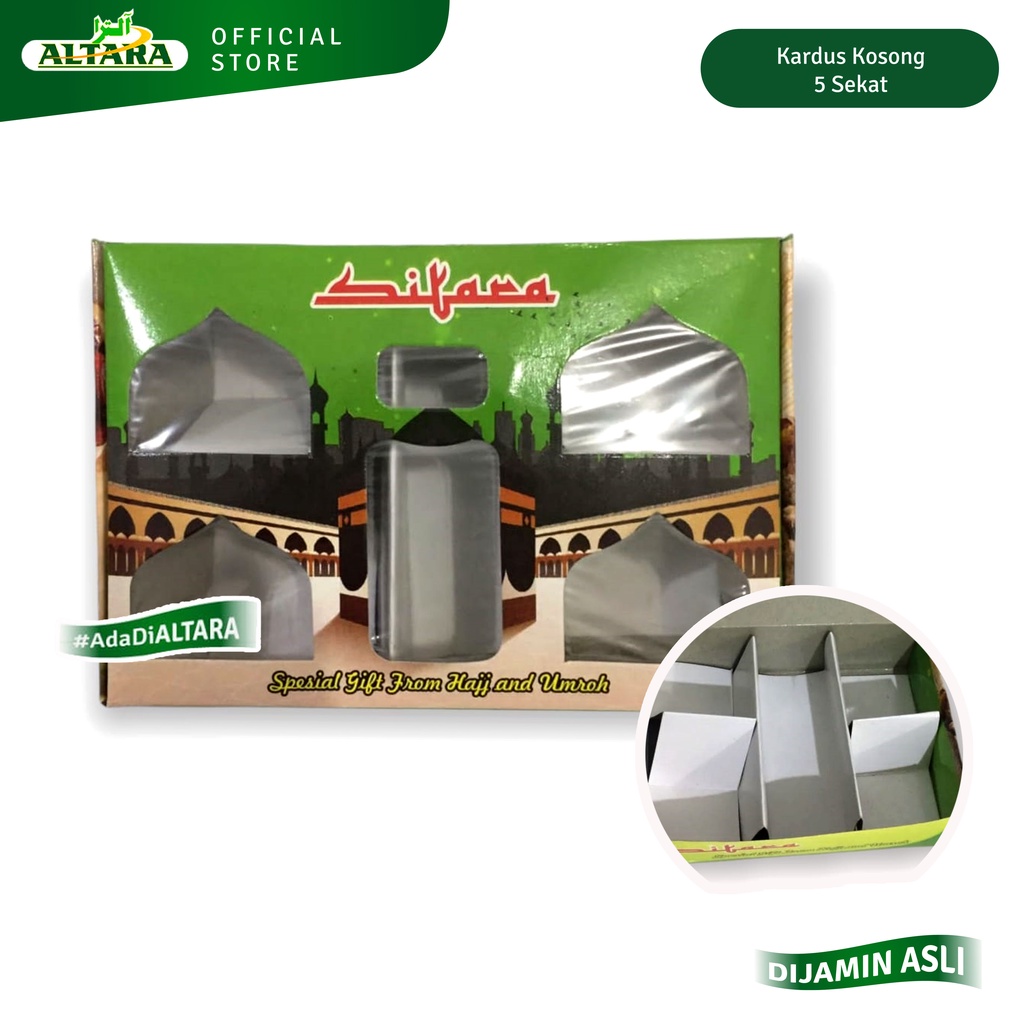 

Kardus Kosong Oleh - Oleh Haji dan Umroh 5 Sekat