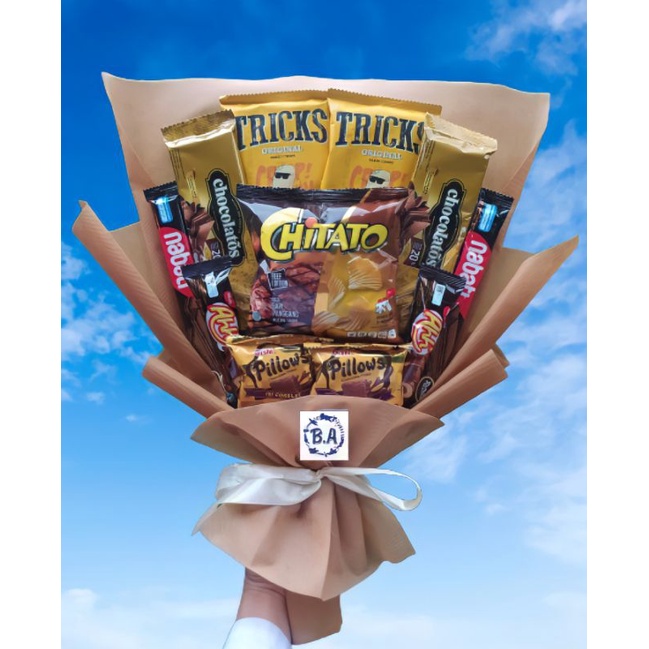 

(S) buket Snack cokelat cowo/paket/bingkisan Snack Ulang Tahun/Ultah/ Wisuda/Kado/Hadiah