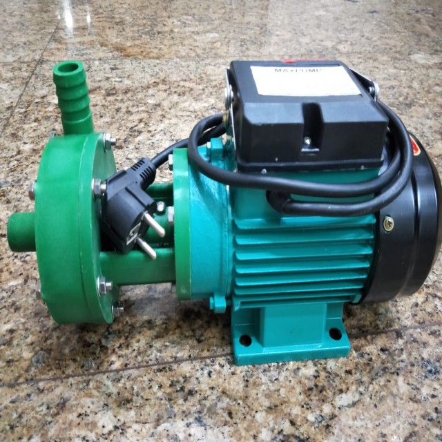 MAXPUMP FS 20 * 15 - 6R - 220 V Pompa kimia asam 0.5hp 0.37Kw 2.5Kubik 220Volt Chemical pump Pompa Kimia Termurah