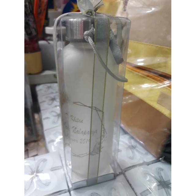 Souvenir pernikahan murah botol tumbler kaca | Shopee Indonesia