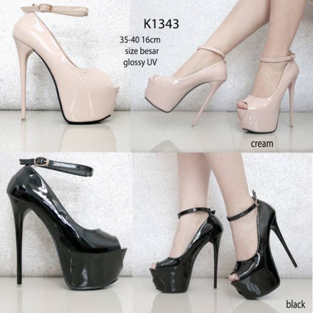 peep toes heels 16cm shoes