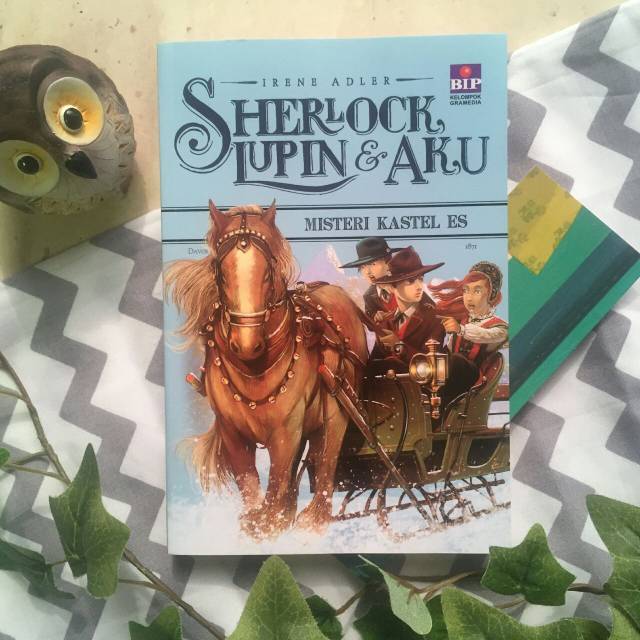 Sherlock, Lupin dan Aku 5 : Misteri Kastel Es - Cover Baru