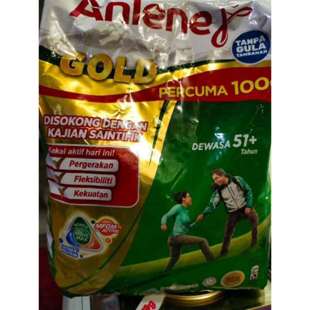 

Susu Anlene Gold