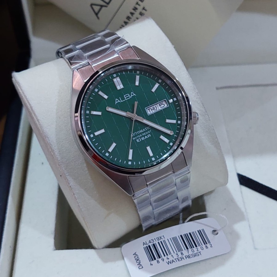 Jam Tangan Alba Automatic Pria AL4319 AL4319X1 Original Bergaransi Resmi 1 Tahun