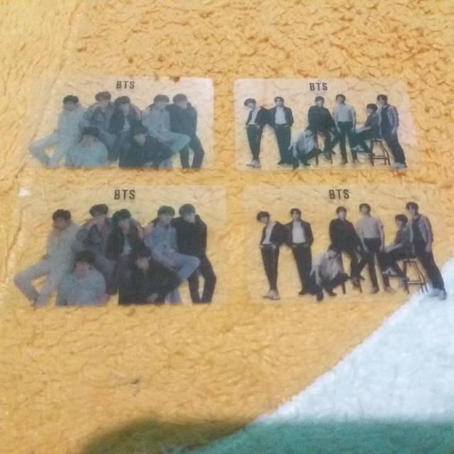 UNOFFICIAL PC TRANSPARAN BTS LOVE YOURSELF : TEAR