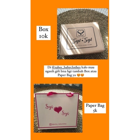 

Paper Bag/ Box syisyi