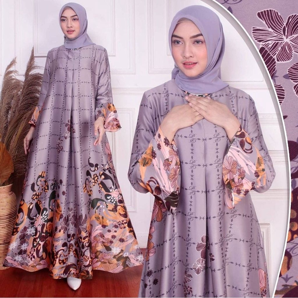 Gamis Dior Silk Premium Gamis Dior Silk Motif Terbaru Baju Gamis Andine Ikatan Cinta Baju Gamis Mode