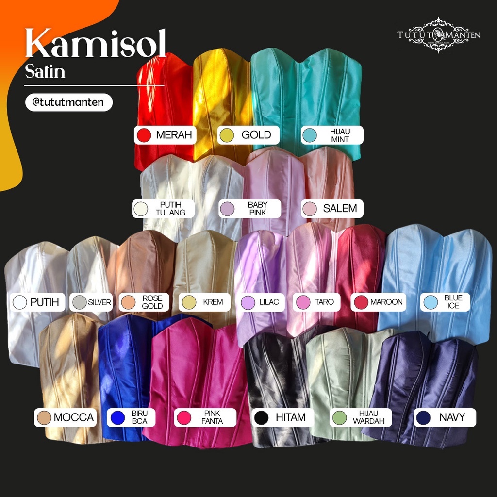 KAMISOL SATIN / LONGTORSO SATIN