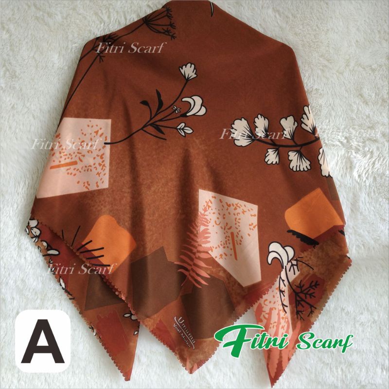 Jilbab PILIH WARNA PILIH MOTIF UMAMA LASER Hijab Kerudung Krudung Segi Empat Motif MULAN D4 119-A