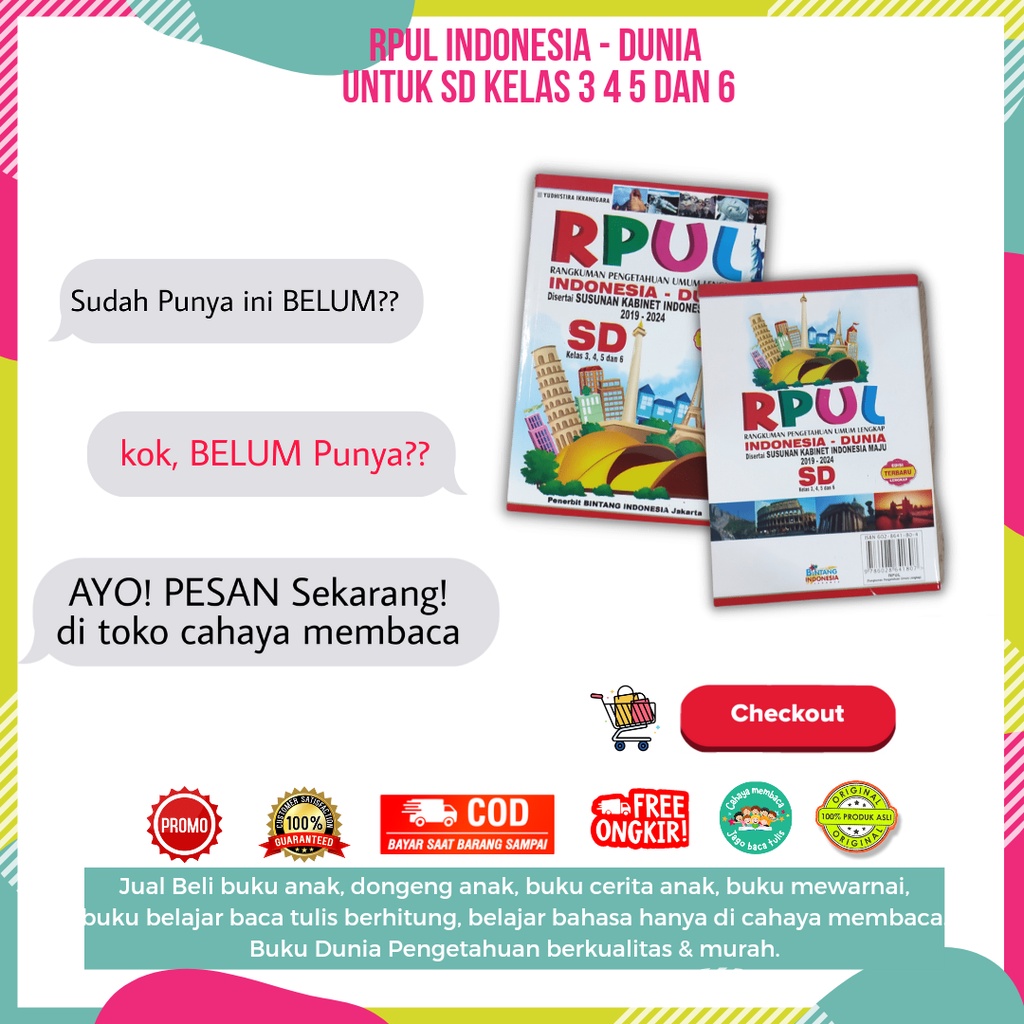 RPUL Indonesia - Dunia Untuk SD Kelas 3 4 5 dan 6-4