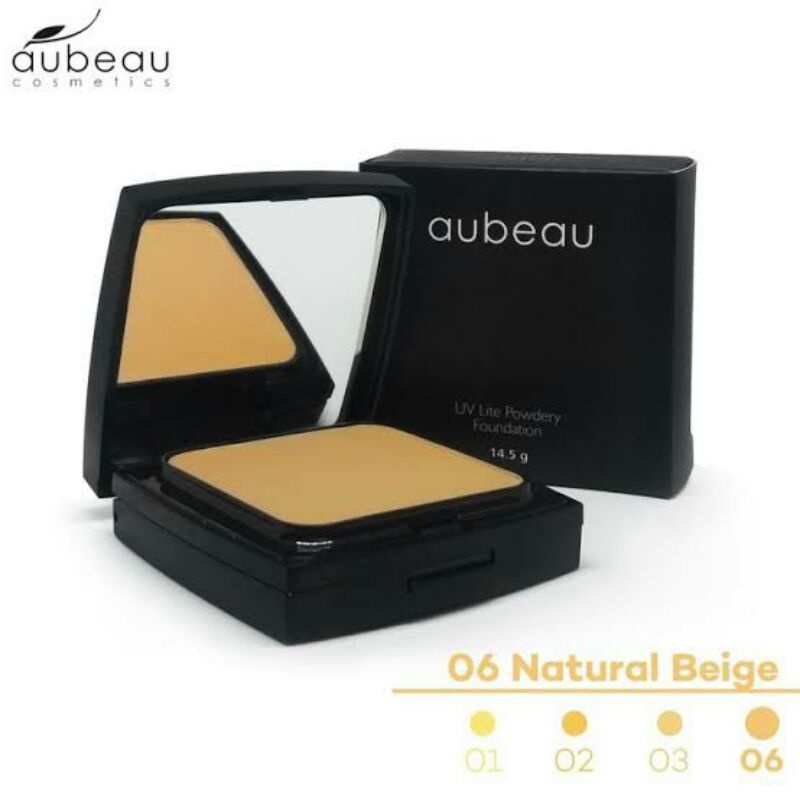 aubeau uv lite powdery foundation