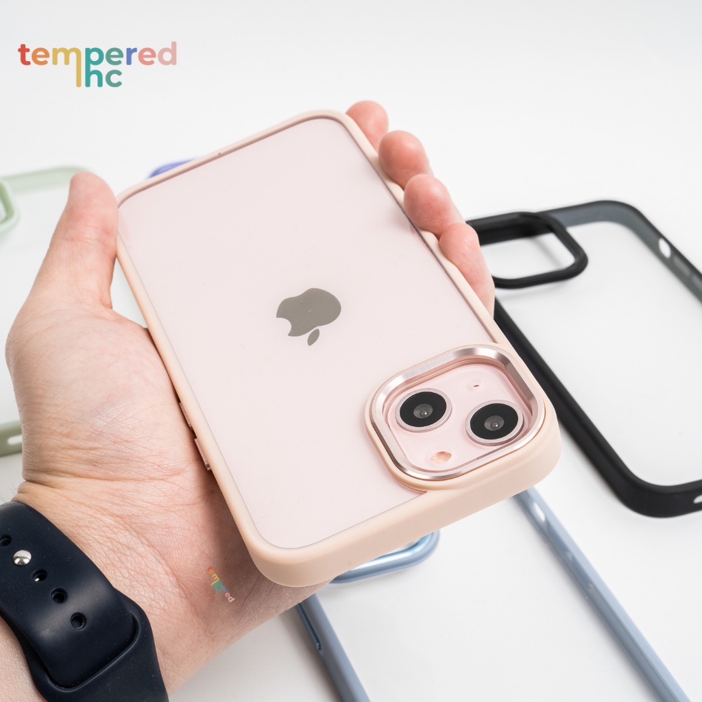 ALL NEW ! SteelHybrid Case Iphone ( Iphone x - 13 pro max Ready !! )