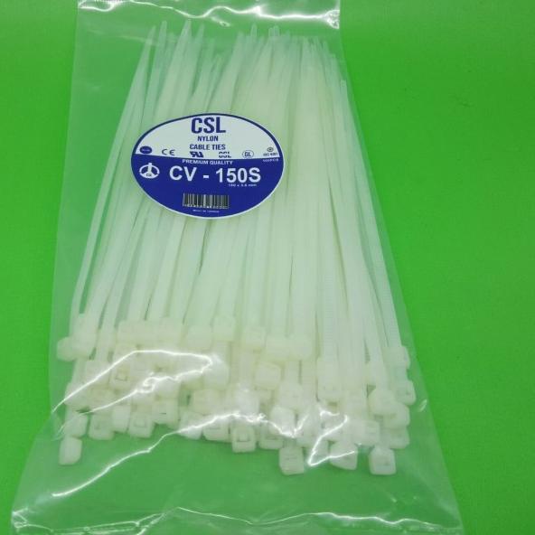 

☜ Kabel Ties 15 cm Putih ❉