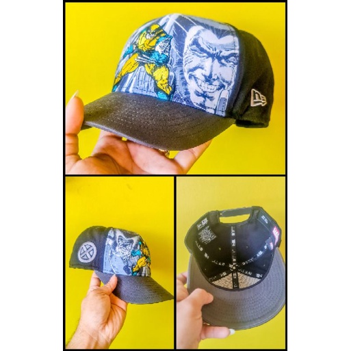 Topi New Era Marvel Wolferine One Size Fits Most, 100% Original New Era