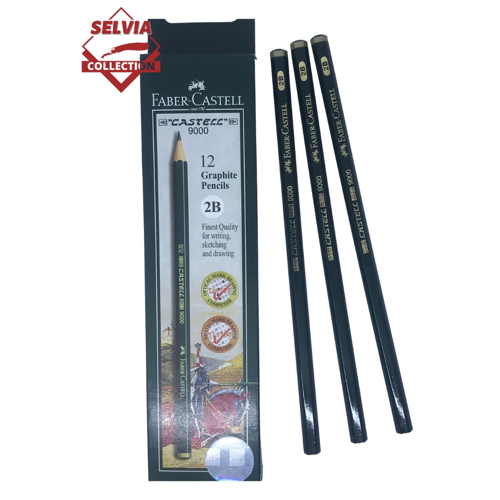 

Pensil 2B Faber-Castell [Harga Satuan]