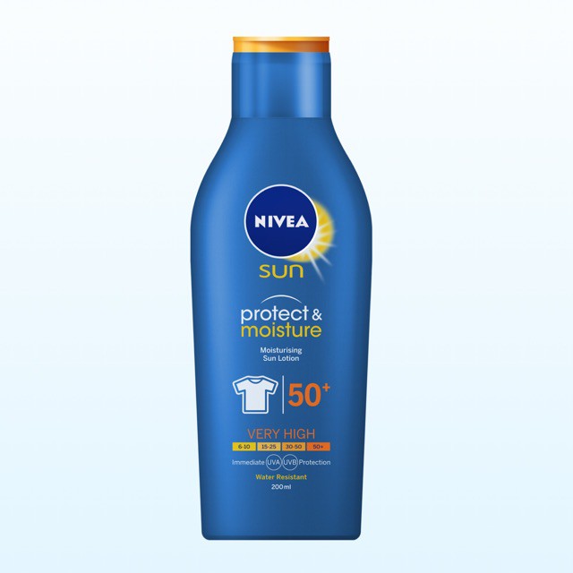 NIVEA Sun lotion Protect &amp; Moisture  SPF 50 - 200 ml