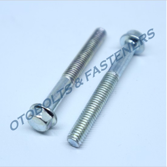 [PAKET 50PCS] Flange Bolt 6 x 50 / Baut Blok Mesin 6 x 50 / Baut Blok