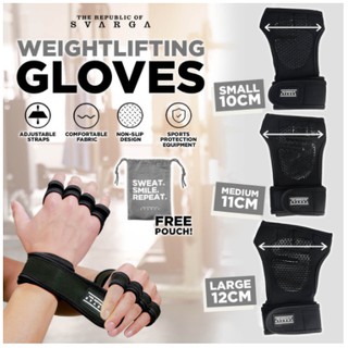 Gym Gloves Svarga | Sarung Tangan Fitness | Weight Lifting Gloves SG13