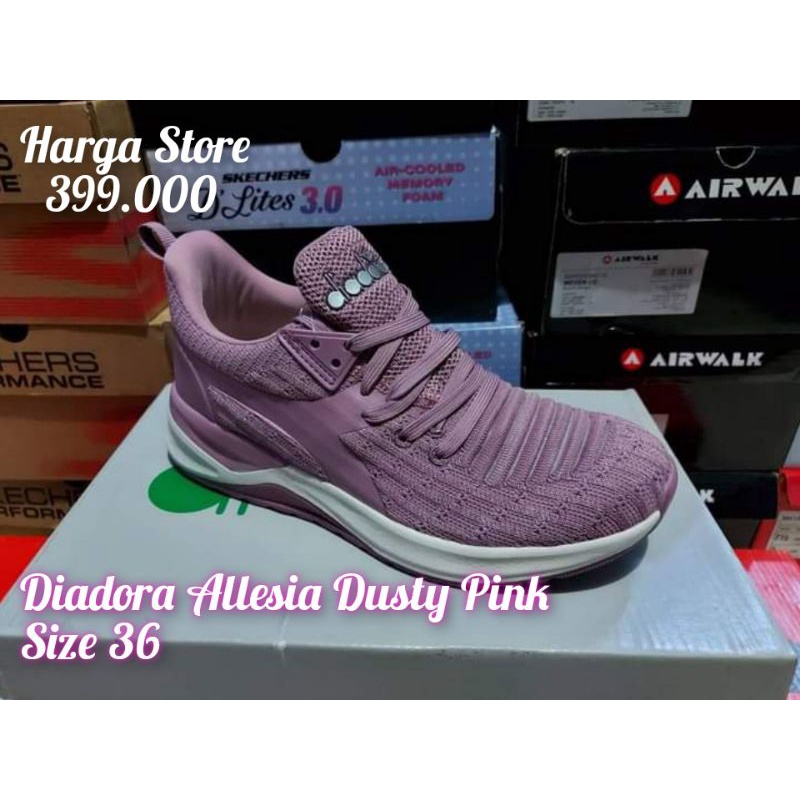 Sepatu Diadora Allesia 36 Pink