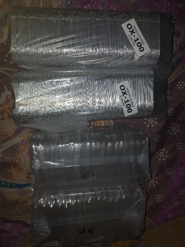 Alumunium Foil Cup Ox 100 + Tutup Mika