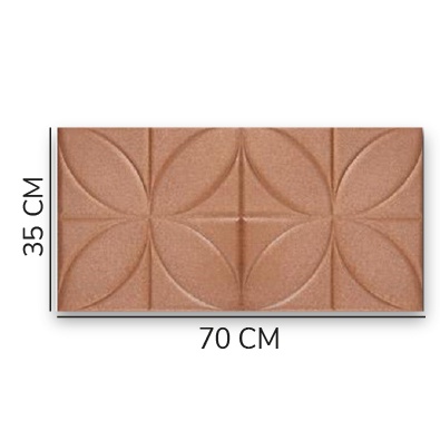 Murah Hemat Paket 10 Lembar Wallpaper Dinding 3D Foam Stiker Dinding Plafon Waterproof Kedap Suara-10 PCS SNFLO CKL 6MM