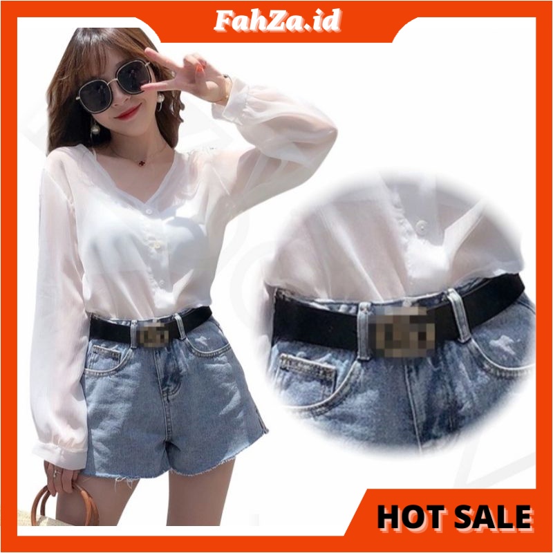 Titani.id Fa-774 Fashion style Ikat pinggang/tali pinggang kulit import Ring belt wanita import