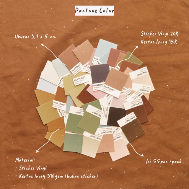 

Pantone Colors (Untuk Journaling dan Dekorasi Catatan)