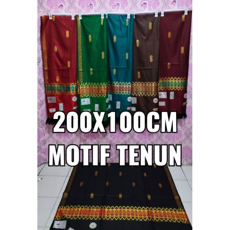SORBAN TENUN BATIK BAHAN TEBAL LEMBUT