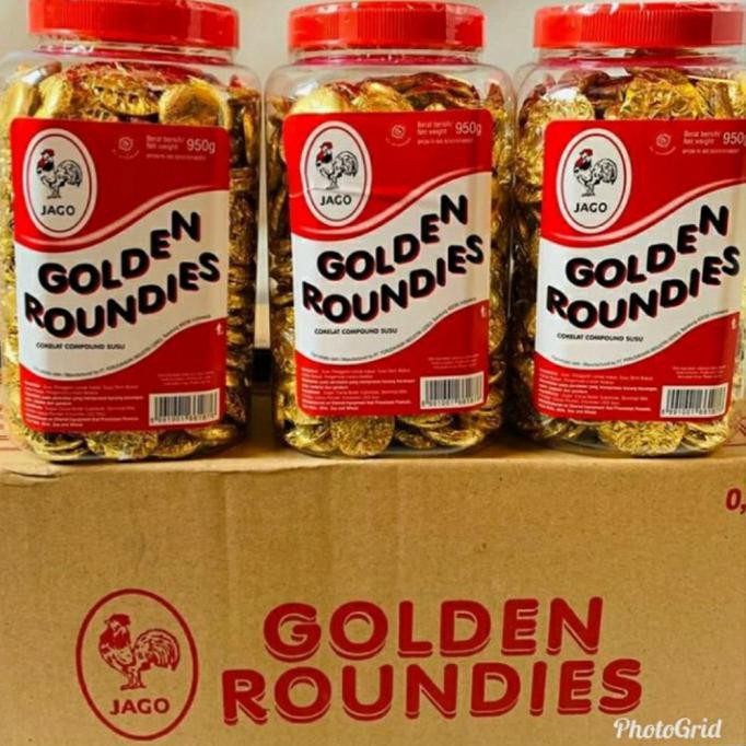 

Terlaris Coklat Coin Jago Golden Roundies 950 Gr