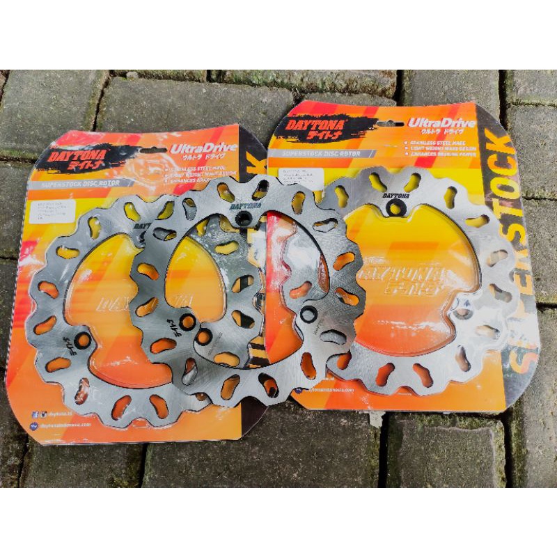 PIRINGAN CAKRAM DAYTONA DEPAN NMAX OLD/NEW  AEROX155 LEXI BELAKANG NMAX OLD/NEW