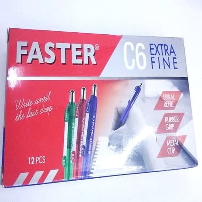 Pen Faster C6 - Pcs