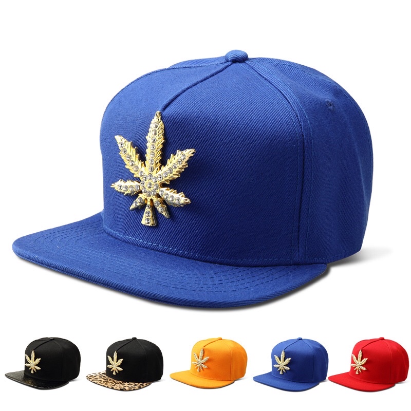 TOPI SNAPBACK IMPORT ASIA EROPA KOREA AMERIKA DAUN RASTA MEWAH JY11